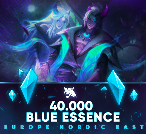 40,000+ Blue Essence Unranked Smurf - EUNE