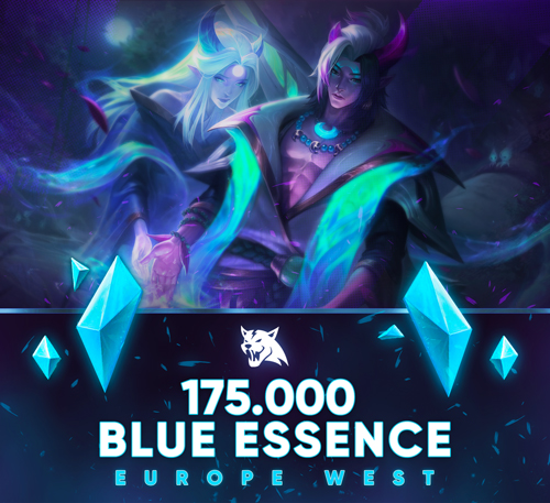 175,000+ Blue Essence Unranked Smurf - EUW