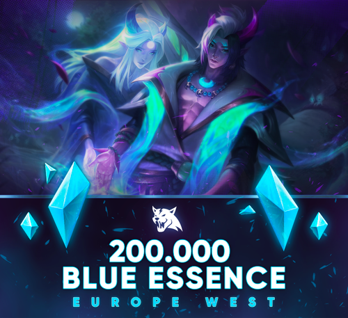 200,000+ Blue Essence Unranked Smurf - EUW