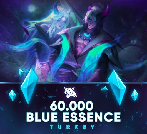60,000+ Blue Essence Unranked Smurf - TR