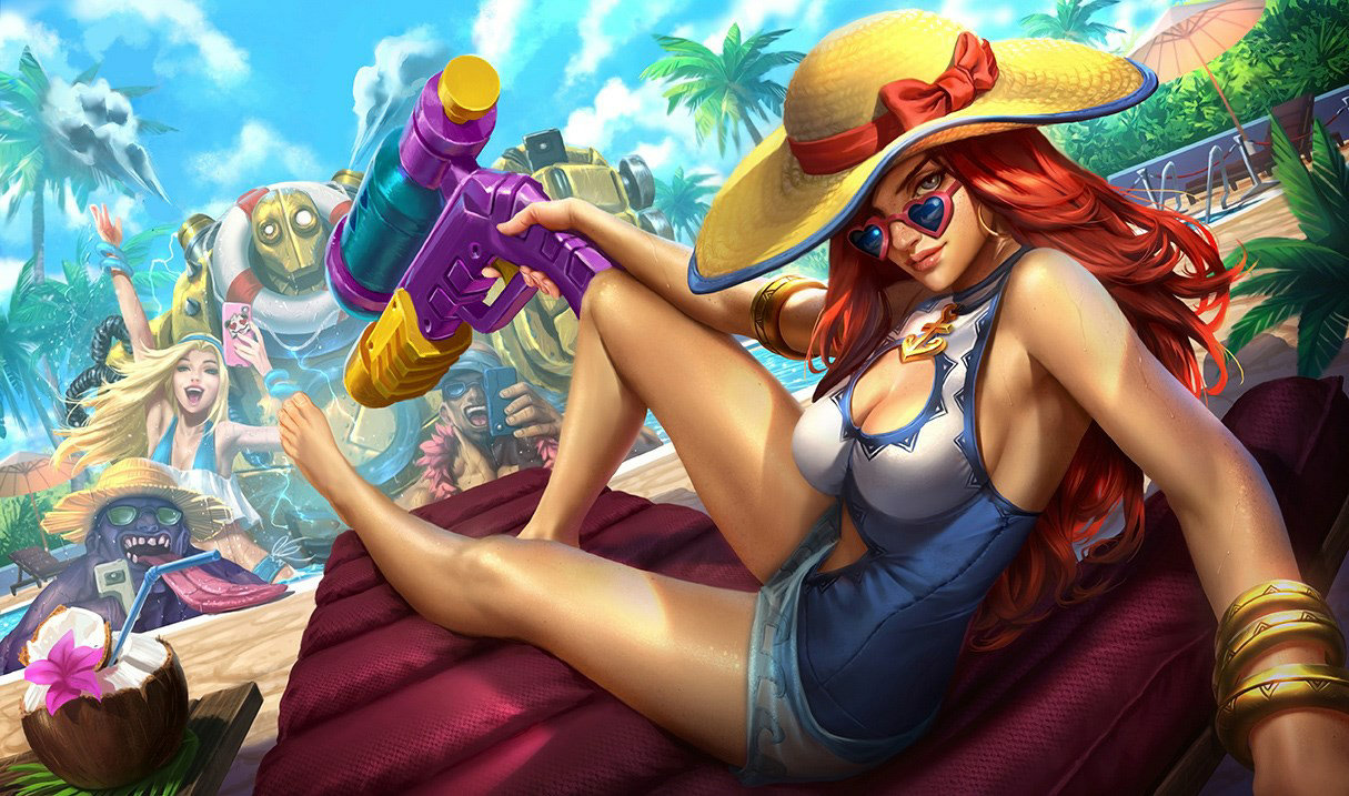 Pool Party Miss Fortune